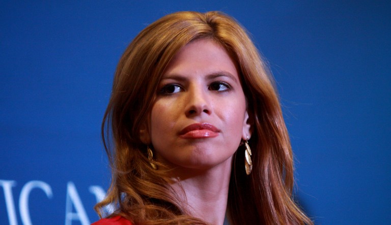 Michelle Fields (pictured above), who accused former Trump campaign manager Corey Lewandowski of violently pulling her by the arm at a rally, tweeted that he would deflect Joy Villa's accusation against him. (Gage Skidmore via Flickr)