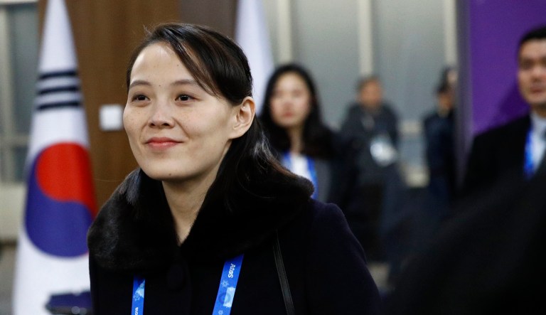 Kim Yo Jong, sister of North Korean leader Kim Jong Un, was hailed as having 