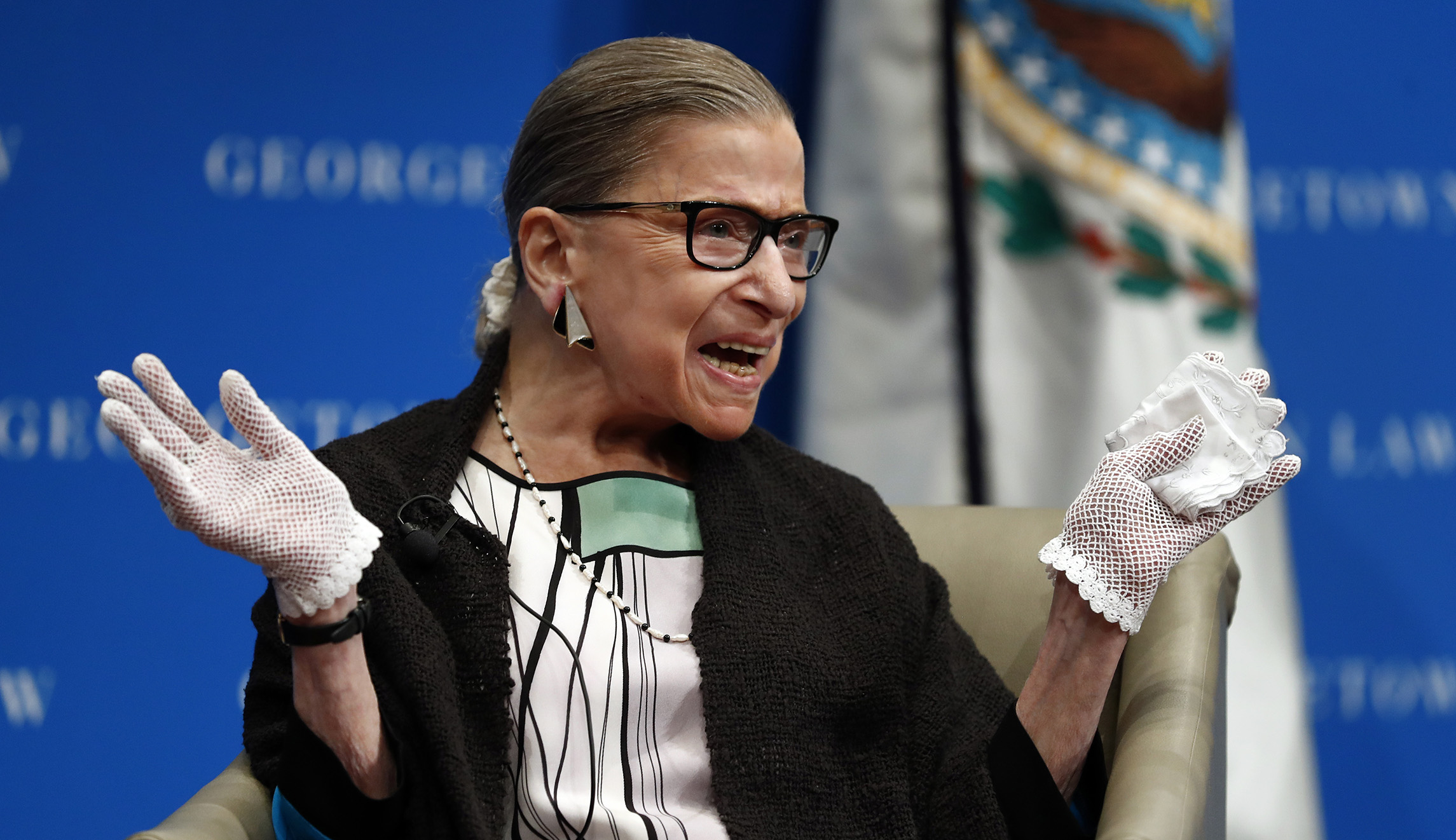 Ruth Bader Ginsburg officiates wedding weeks after hospitalization