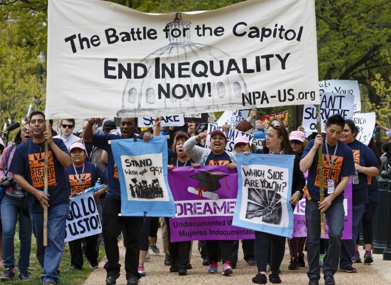 If the activists behind the ballot measure gather 25,000 signatures in support of the measure by November 2016, D.C. voters will be allowed to vote on whether they want the higher minimum wage. (AP Photo)