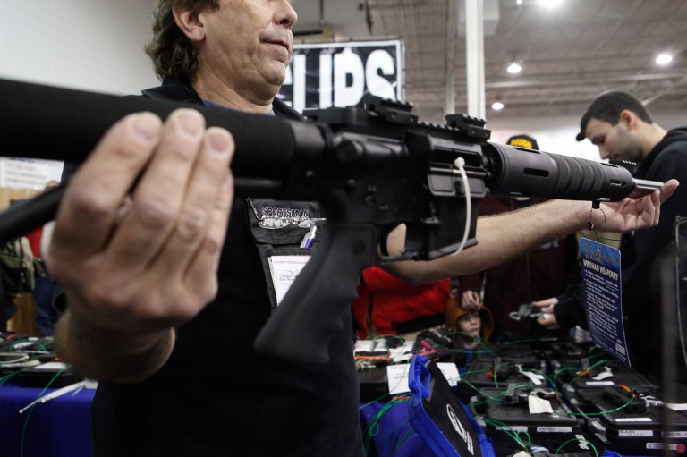 A federal judge has upheld the gun-control law in the District of Columbia, which bans assault weapons and large-capacity magazines while imposing registration requirements for handguns and long guns. (Graeme Jennings/Examiner)