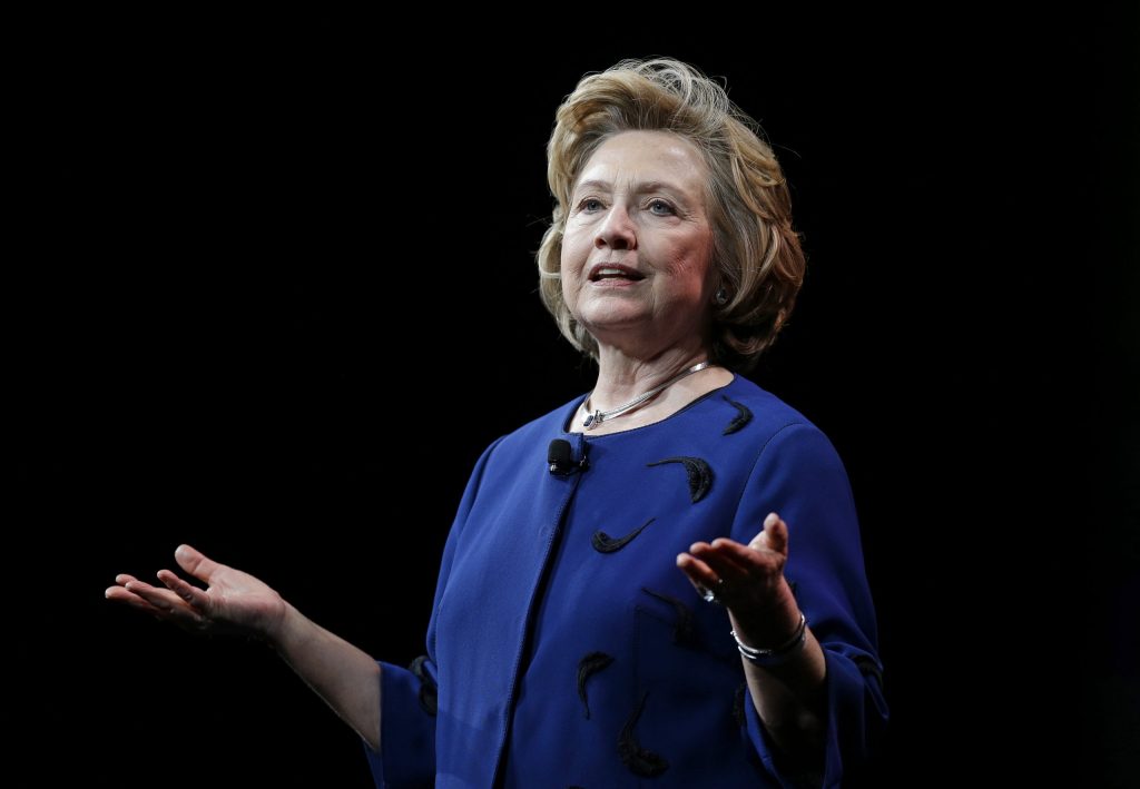 So there’s an error in Hillary Clinton’s new book