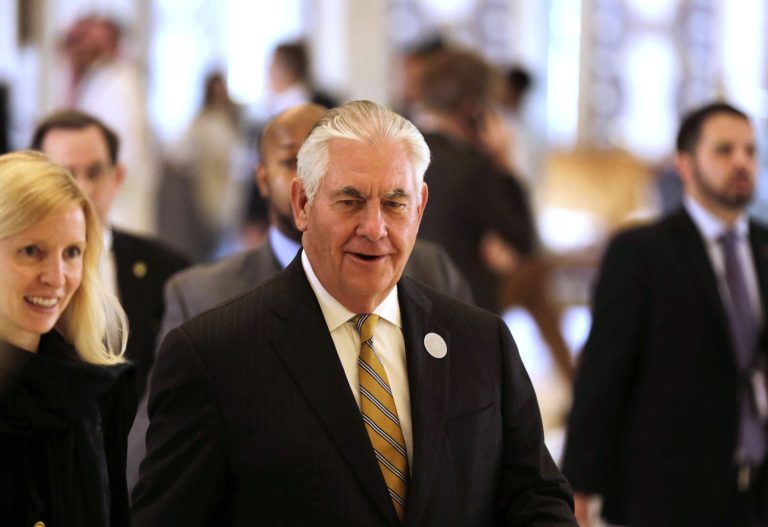 Secretary of State Rex Tillerson's reminder clashes with Russian President Vladimir Putin's denial of responsibility for the incident. (AP Photo/Hasan Jamali)
