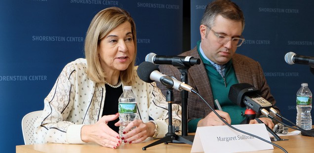 Washington Post media critic Margaret Sullivan prefers to call the mainstream media the 