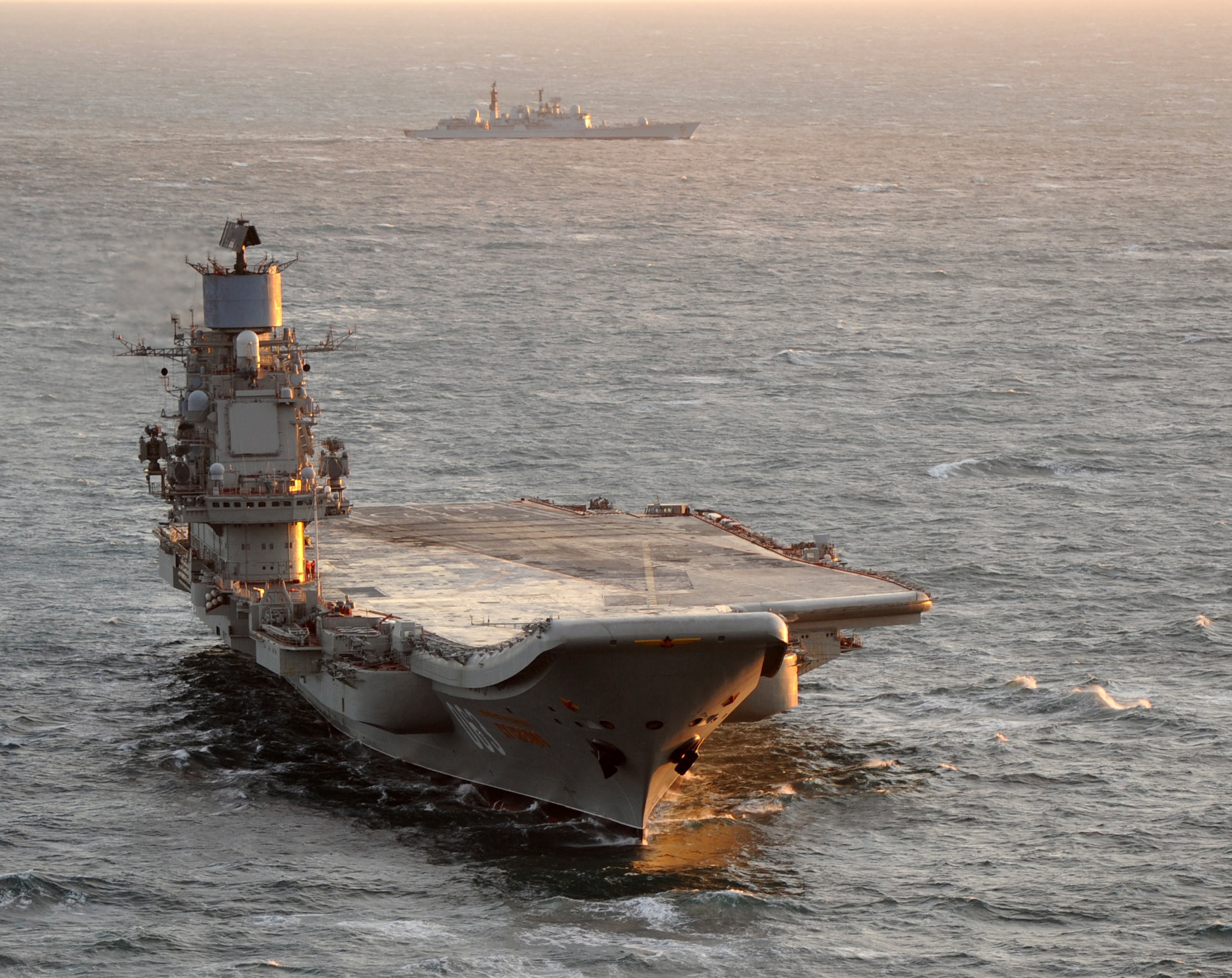 Report: Russian aircraft carrier preparing to launch airstrikes in Syria