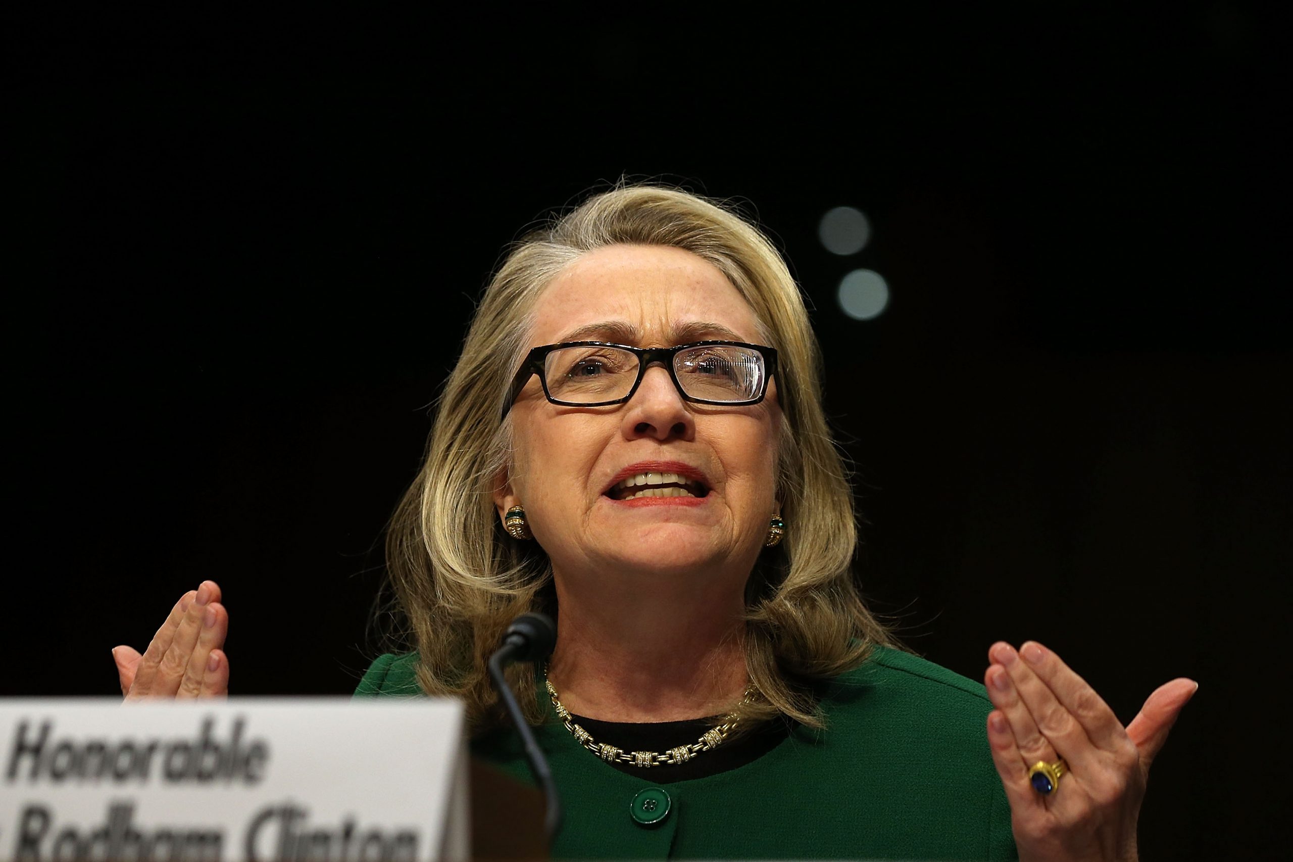 Hillary Clinton jolted by accidental scandal