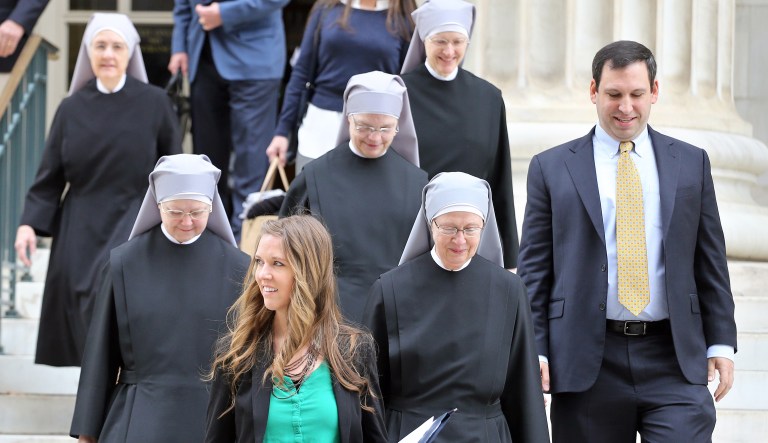 California and Pennsylvania are suing to preserve Obamacare's birth control mandate. (AP Photo/Brennan Linsley)