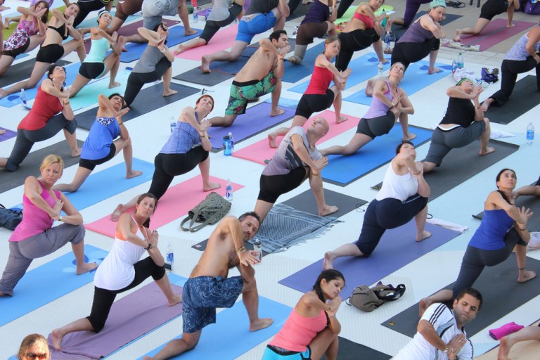 Yoga Pants Protests Rock Tony New England Suburb