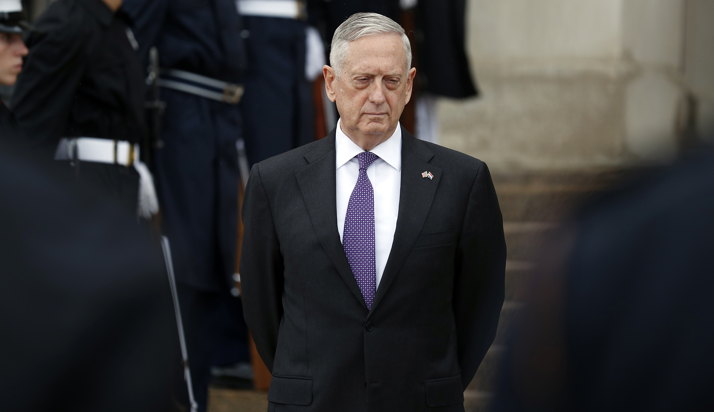 Jim Mattis: Navy service means you’re ‘not some p—y sitting on the sidelines’