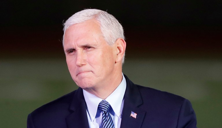 Vice President Mike Pence was reportedly 