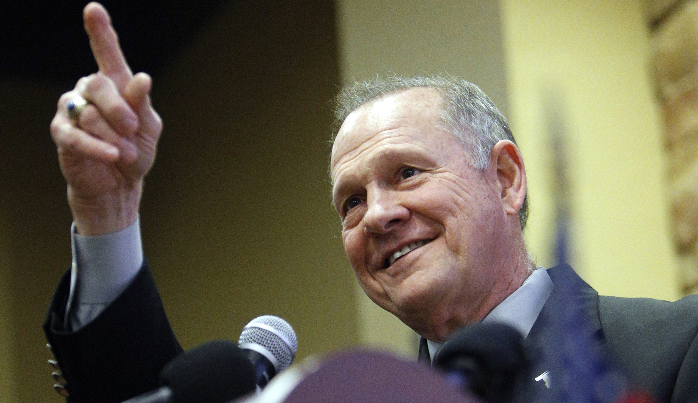 Roy Moore leads Democratic challenger in poll that leans toward GOP voters