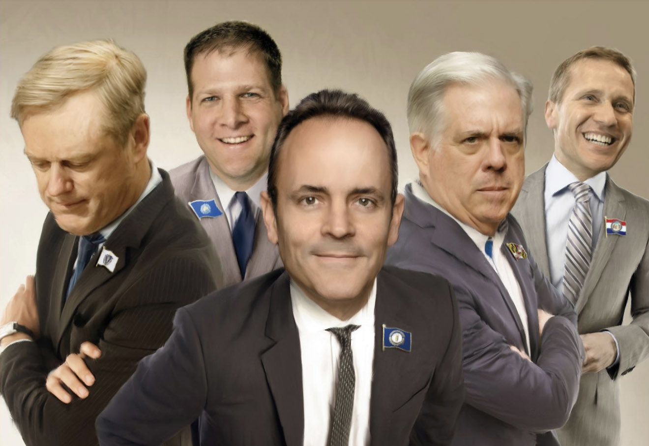 Republican governors in charge