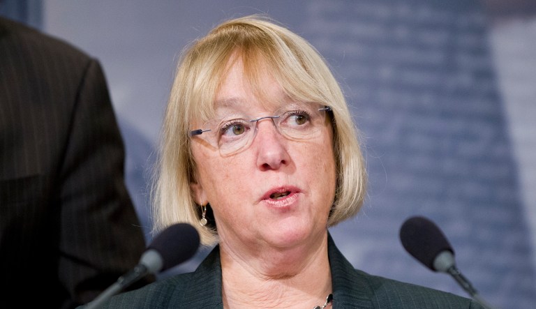 Sen. Patty Murray wants Scott Lloyd, director of the Office of Refugee Resettlement, to resign for blocking access to abortions for illegal immigrant minors. (AP Photo/Alex Brandon)