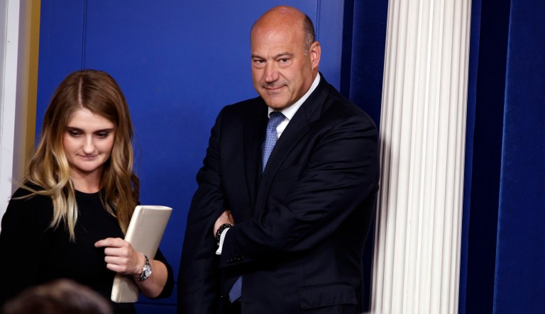 The priority for the administration, Cohn said, is getting legislation passed this year, even if that means keeping Congress in over the holidays or working seven days a week. (AP Photo/Evan Vucci)