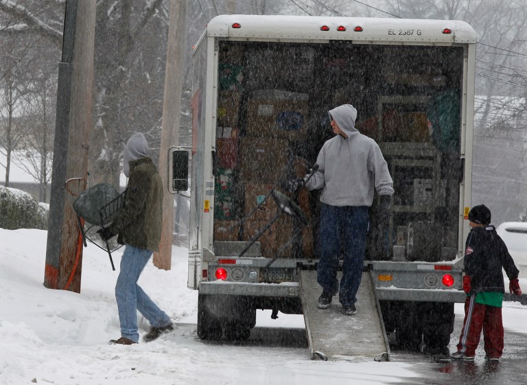 The Census Bureau keeps tabs on which states Americans are leaving and moving to. (AP Photo/Mel Evans)