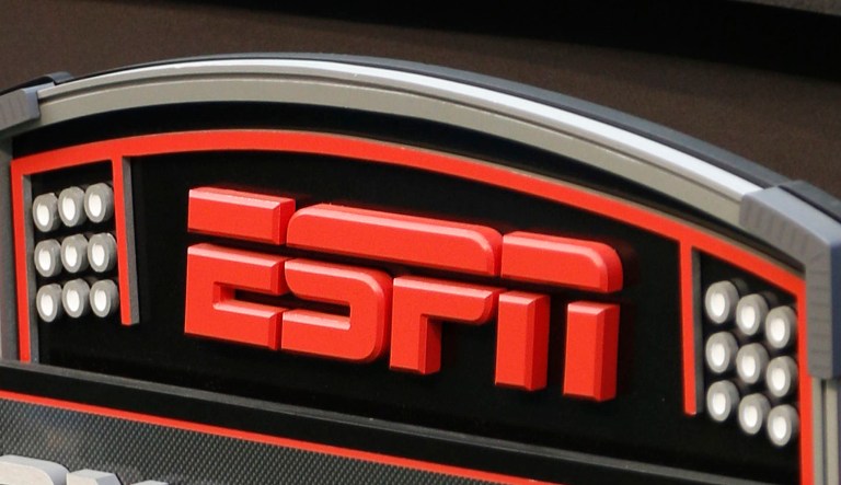 President Trump accused ESPN of spreading fake news after a female anchor called him a white supremacist this week. 
