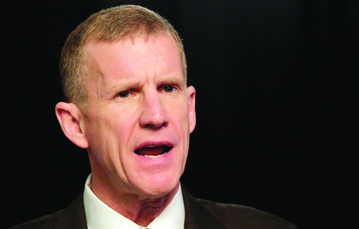 Gen. McChrystal explains Afghanistan in drinking terms