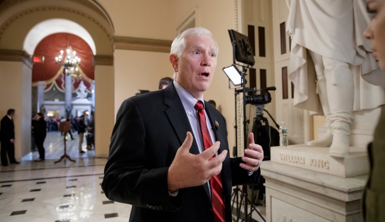 Luther Strange also came to Sessions' defense, but his statement avoided direct criticism of Trump. (AP Photo/J. Scott Applewhite, file)