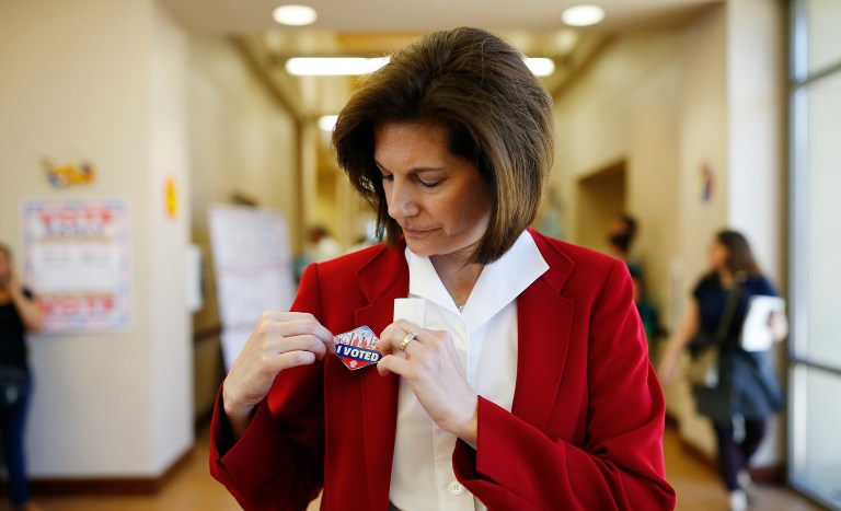 Americans for Prosperity is blasting Democrat Catherine Cortez Masto for supporting the Affordable Care Act. (AP Photo/John Locher)