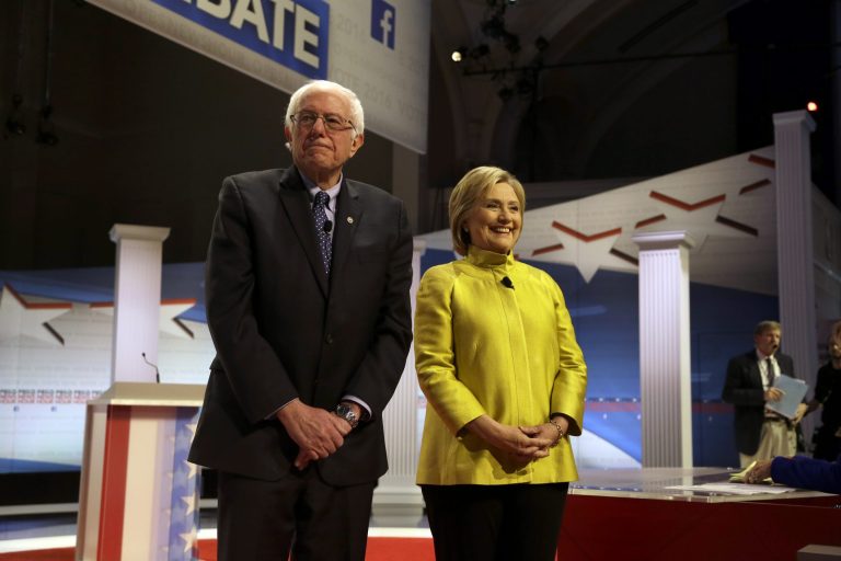 A new CNN/ORC poll shows presidential hopefuls Bernie Sanders and Hillary Clinton running neck-and-neck in Nevada. (AP Photo/Tom Lynn)
