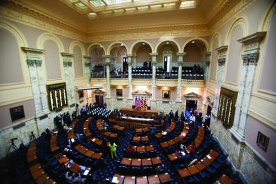 The Maryland House chamber.