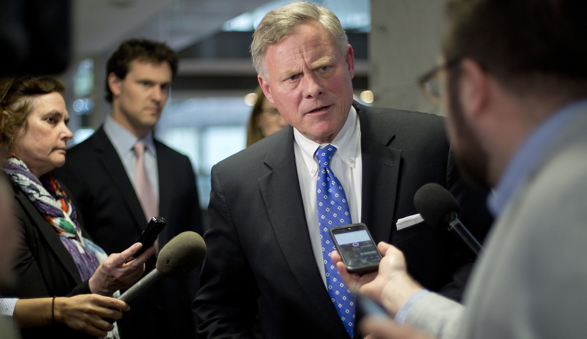 Richard Burr sasses media over James Comey’s testimony: Sorry you couldn’t find a source to leak it