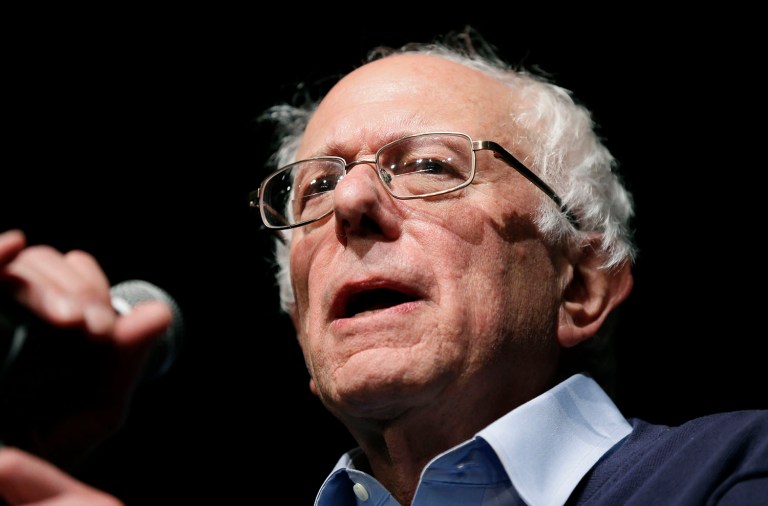 As many as a third of Sanders backers are refusing to get behind Clinton, despite Sanders endorsing Clinton in July. (AP Photo/Charlie Neibergall)