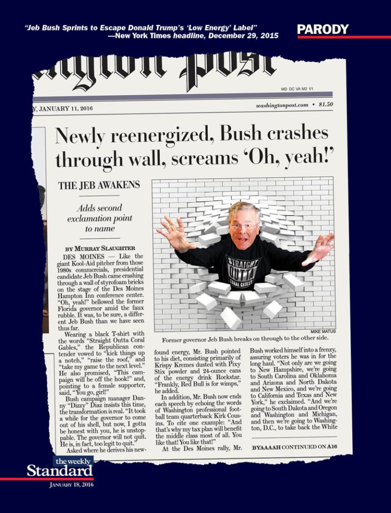 A Candidate’s Caffeine Crash