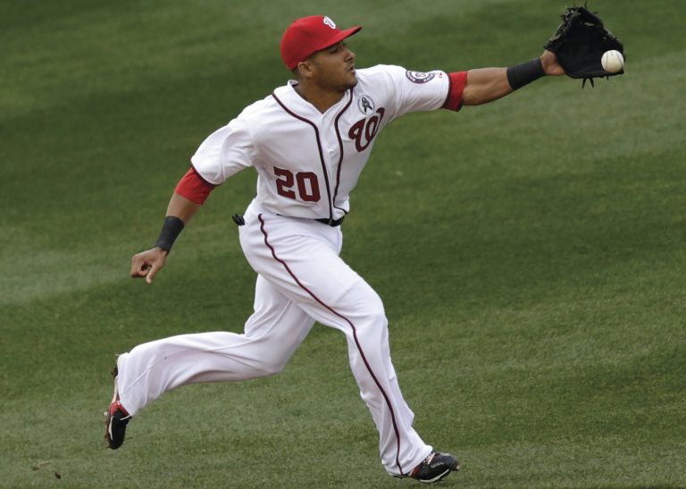 Win McNamee/Getty Images
Shortstop Ian Desmond had a poor start to the season on defense, but history shows that it's not time to panic yet.