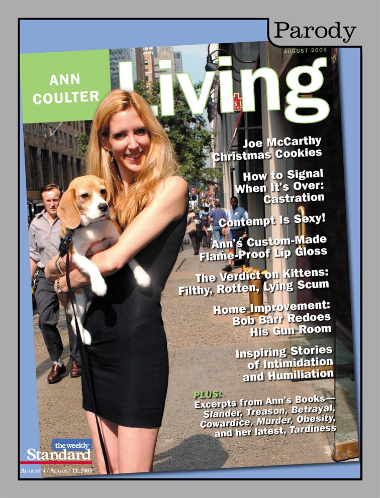 Ann Coulter’s Living