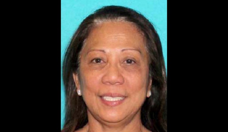 Marilou Danley, 62, returned to the United States from the Philippines on Tuesday night, and was met at Los Angeles International Airport by FBI agents, according to a law enforcement official. (Las Vegas Metropolitan Police Department via AP, File)