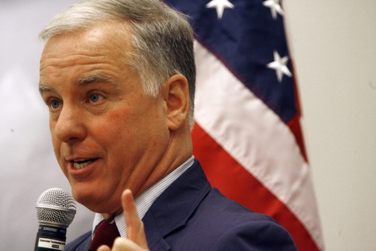 Former Vermont Gov. Howard Dean embraced his infamous 