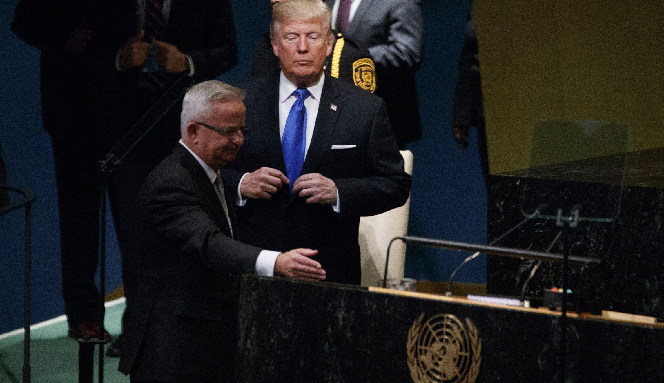 Reporters shaken by Trump’s tough talk against North Korea
