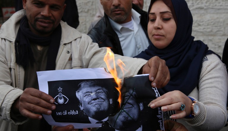 Palestinian violence is rarely spontaneous. It is usually well organized by leaders who decide when to turn it on and off. (AP Photo/Adel Hana)