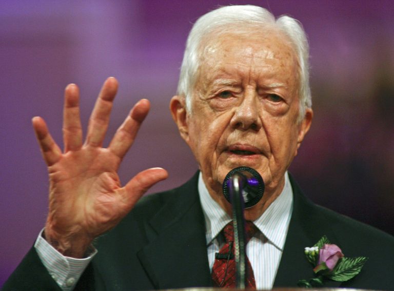 Former President Jimmy Carter believes he would have been re-elected for a second term,Â had he taken military action during the Iran hostage crisis.Â (AP Photo/Phil Sears)