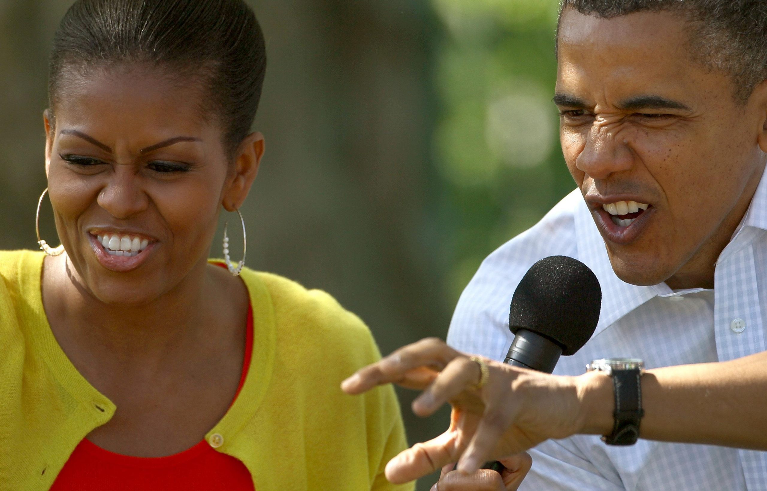 Michelle: Barack ‘brought us out of the dark, into the light’