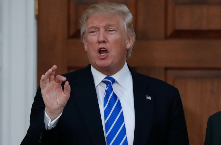 President-elect Donald Trump asked why the United States and 