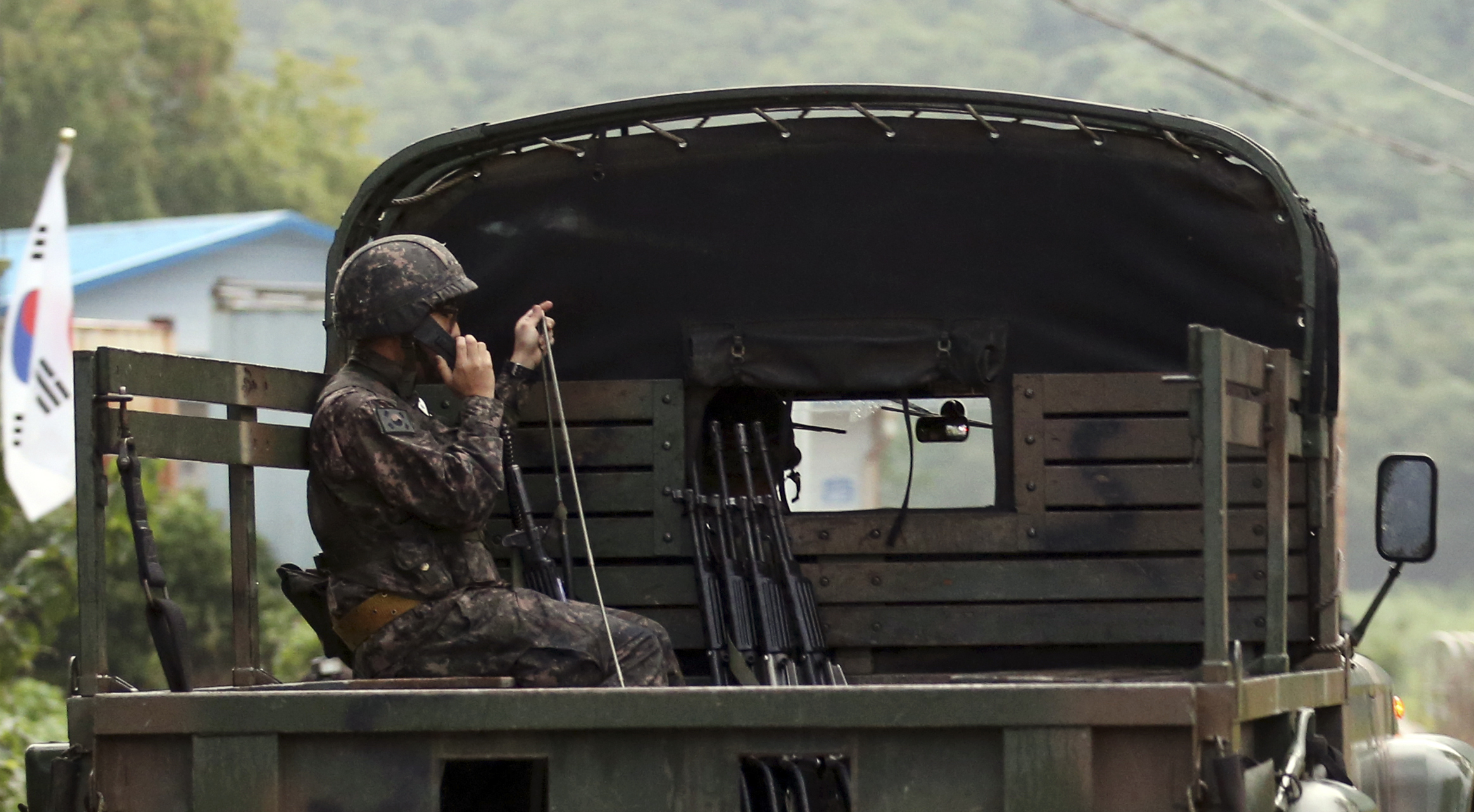 North Korea, South Korea exchange fire at border