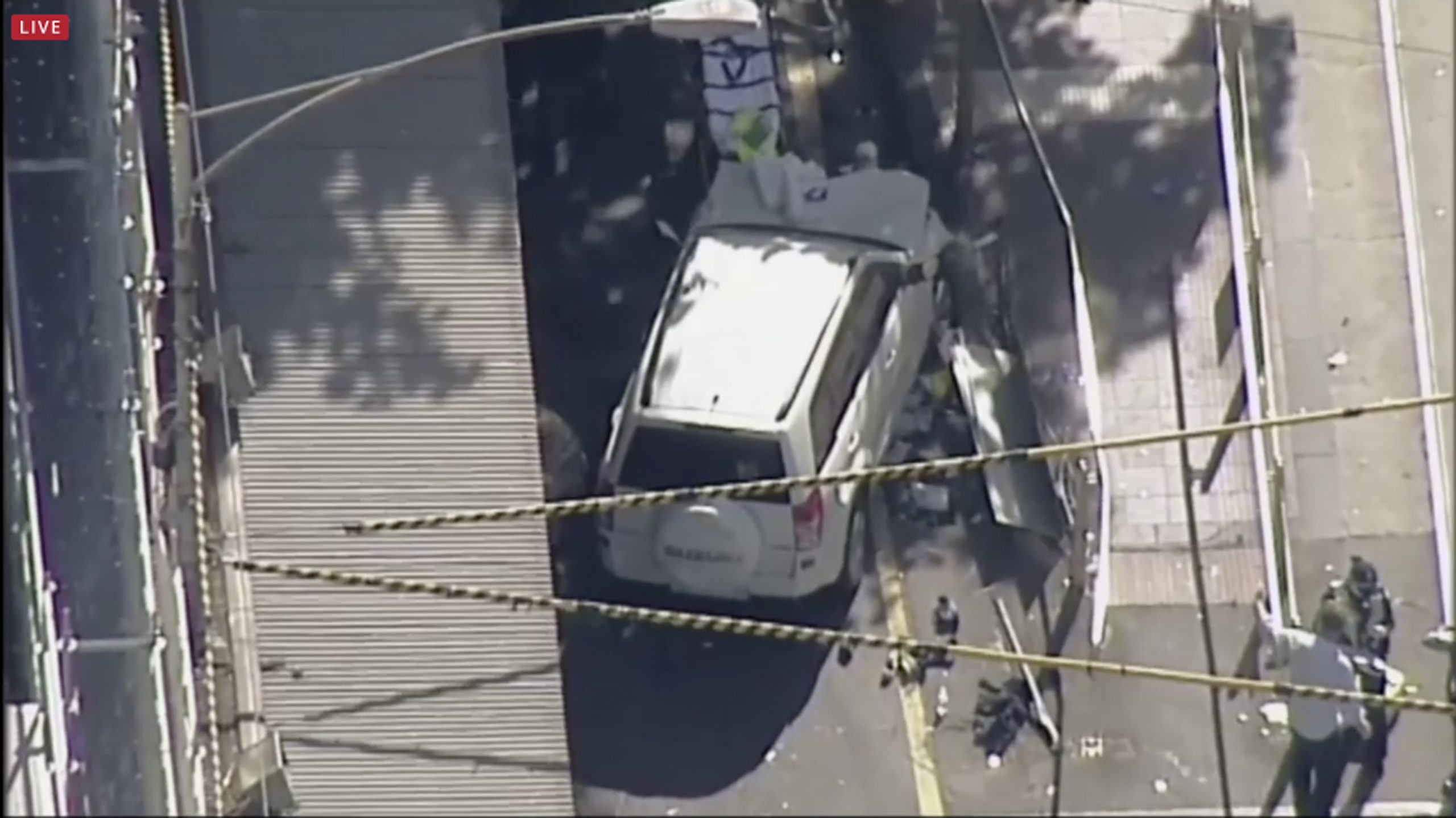 Car rams into pedestrians in Melbourne; 19 injured