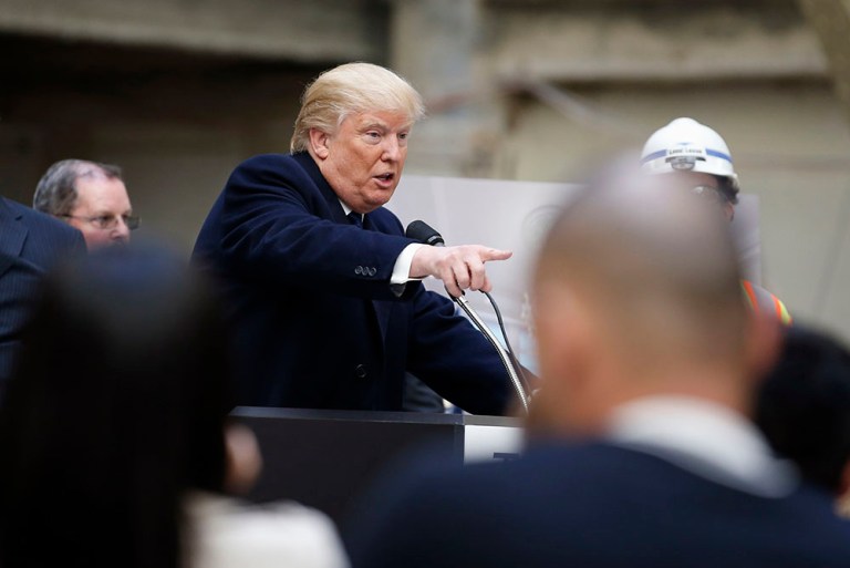 A net 65 percent of Trump supporters described themselves as 