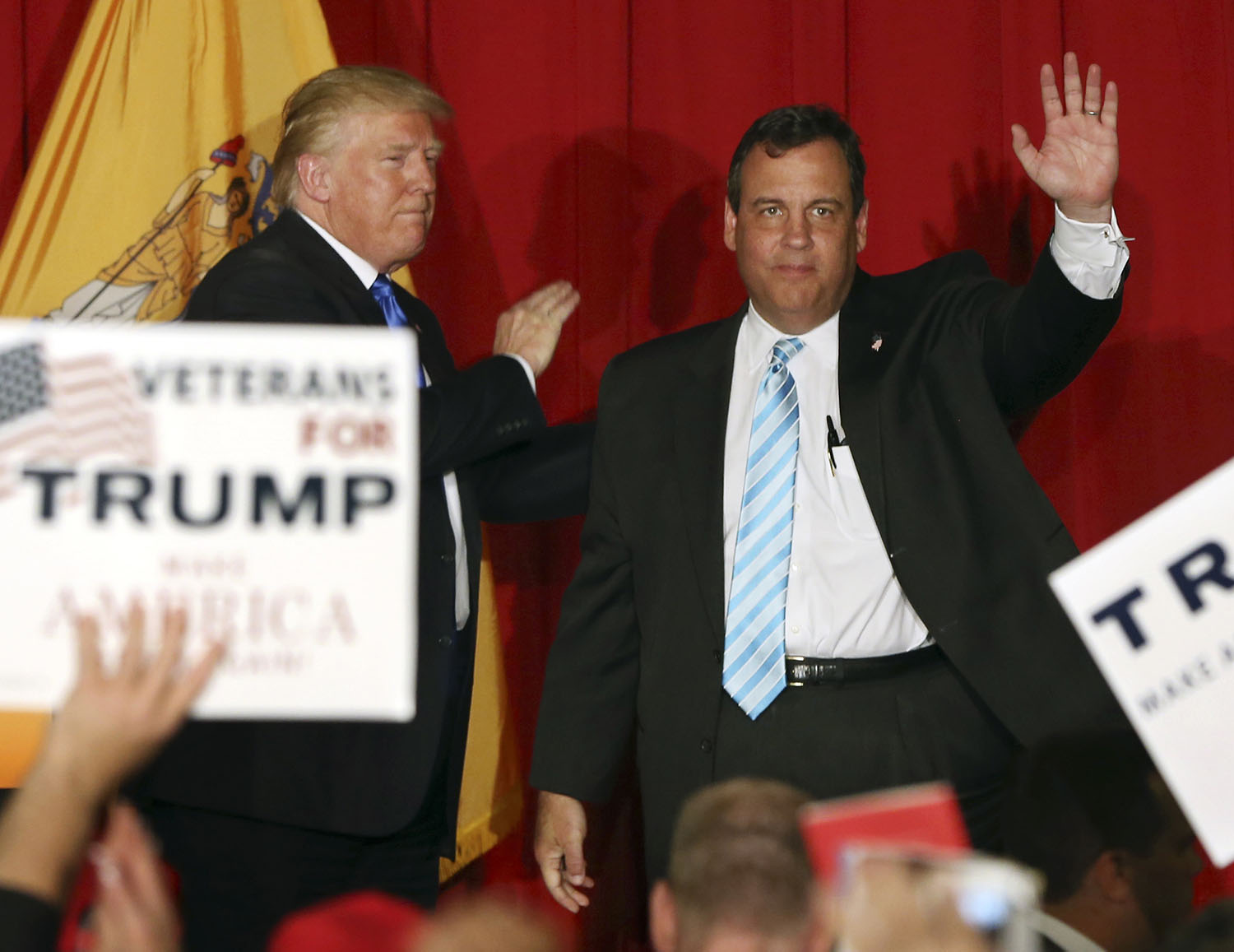 Jersey Trump fans shoot down Christie veep talk
