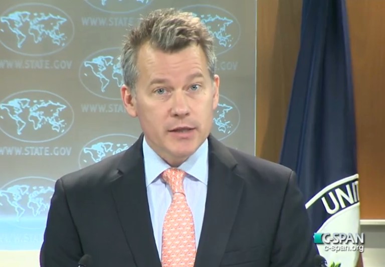 State Department spokesman Jeff Rathke said that 