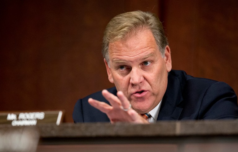 Former Rep. Mike Rogers, the Michigan Republican who used to chair the House Intelligence Committee, was serving the Trump transition team as a national security adviser but announced Tuesday he was no longer involved. (AP Photo/Manuel Balce Ceneta, File)