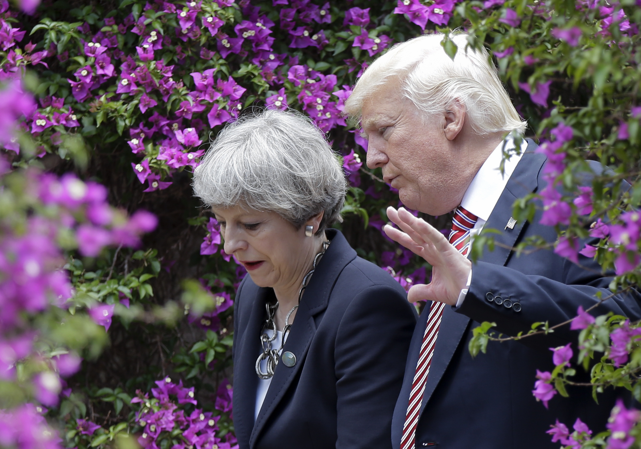 Theresa May: Syria strike ‘not about regime change’