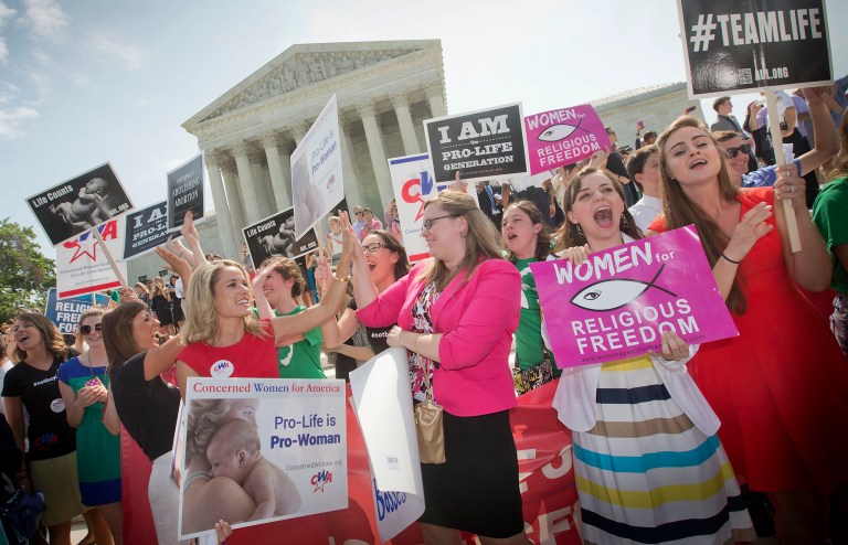 The Supreme Court rid itself of a knotty dispute between faith-based groups and the Obama administration over birth control. (AP Photo/Pablo Martinez Monsivais, File)