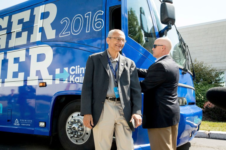 The team will be led by John Podesta, who served as chief of staff to President Bill Clinton and special adviser to President Obama. (AP Photo/Andrew Harnik)