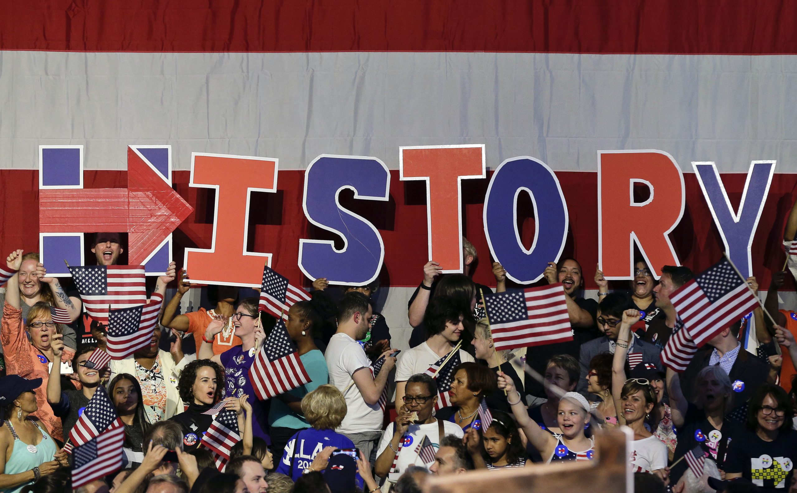 Papers didn’t think Clinton was so ‘historic’ last time