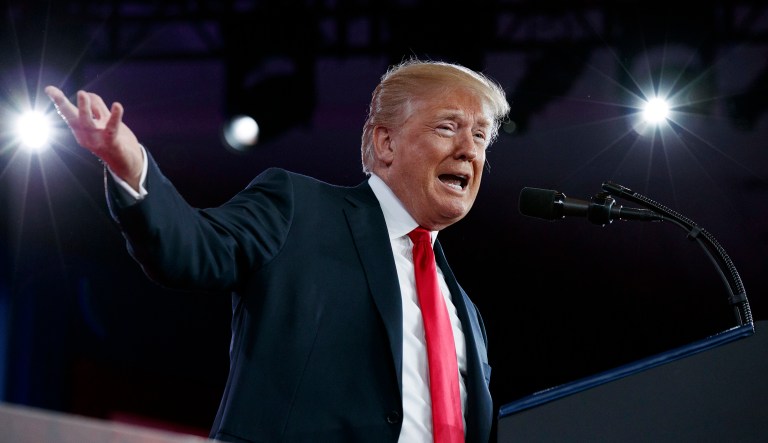 President Trump said, 