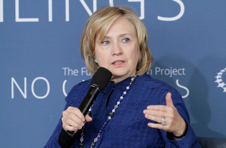 The FBI said Tuesday that it would not recommend criminal charges against Clinton herself. (AP Photo/Danny Johnston, File)