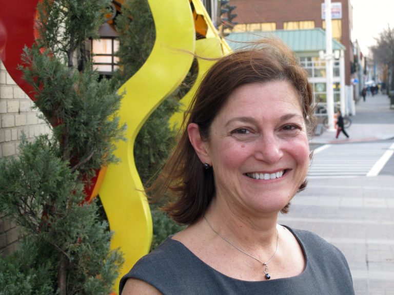   In this Tuesday, Dec. 4, 2012 photo, Barbara Newman Mannix, founder of A Dignified Life, poses for a photo outside her office in White Plains, N.Y. The company stands in for family members who can't be as close as they'd like when an elderly relative begins to decline. (AP Photo/Jim Fitzgerald)  